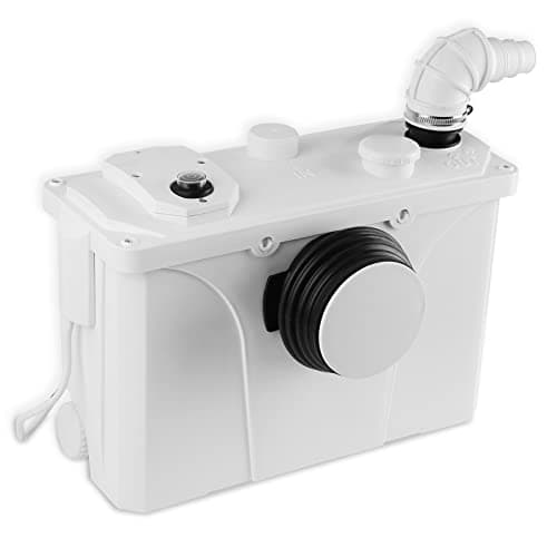 SWANEW Trituratore WC Maceratore pompa da 700 W pompa per acque luride 190L / min con lame in acciaio inox e carbone attivo, per doccia, wc e lavabo