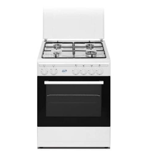 Ducati Cucina A Gas 60x60cm Forno Elettrico 4 Fuochi Bianco SD664WE