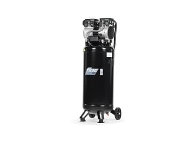 FIAC Compressore d'Aria Verticale Silenzioso SUPERSILENT 50V, Oil Free, Pressione Massima 8 Bar, 1 Hp, Serbatoio 50 Litri, Rumorosità 58 dB LpA