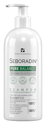 Seboradin Shampoo Per Capelli Sottili E Fini Per Capelli Grassi Idratante Volumizzante Detergente Normalizzante Glicerina Vegetale Estratti Di Ortica Equiseto Rosmarino Salvia Pure Ballance 400 ml