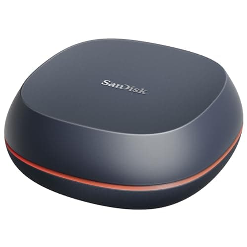SanDisk 4 TB Desk Drive - SSD esterno Desktop, USB Type-C, fino a 1000 MB/s in lettura, SSD ad alta capacità