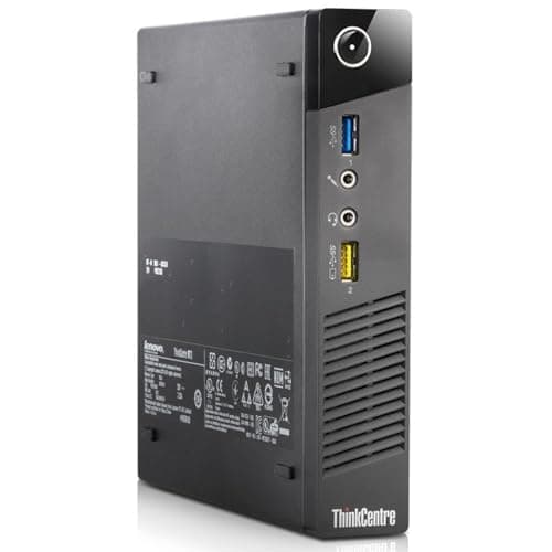 Lenovo ThinkCentre M73 Tiny PC Computer Desktop, Porcessore core i7-4765T, Memoria Ram 16GB, Disco SSD 240GB, Win 10 Pro (Ricondizionato)