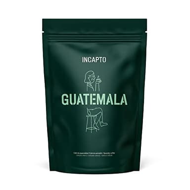 Incapto Caffè in Grani di Specialità | Monorigine Guatemala| 100% Arabica | Specialty Coffee 86.25 punti SCA | Tostatura Artigianale | Azienda Quetzaltenango, Donne di Chuva | Confezione 1kg