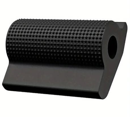 Generico COPRI LEVA CAMBIO COPRILEVA MOTO SALVASCARPE DIAMETRO 8mm GOMMA NERO