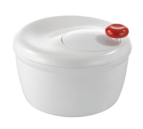 Moulinex K10101 Scola Insalata, 26x26, Lavabile in Lavastoviglie, con Pulsante d'Arresto, Base Antiscivolo e Ampia impugnatura, 5L