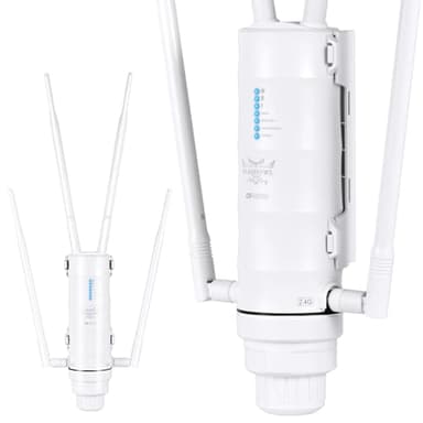 Ripetitore Wifi da Esterno FLASHOWL Waterproof Outdoor 1200 Mbps Dual Band Extender AP Antenna