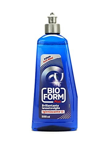 Hemir Bioform Plus Brillantante Lavastoviglie igienizzante 500 ml, Liquido