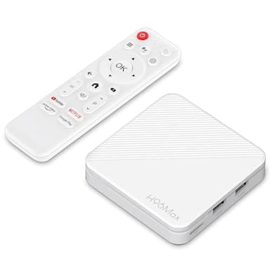 Android 14.0 Box TV, LEFFOT Box Streaming 4K Ultra HD, Smart TV Box con HDR10+, 2.4G & 5G WiFi 5, BT 4.0, Lettore multimediale per Smart TV, Allwinner H313 Quad Core (2GB+8GB)
