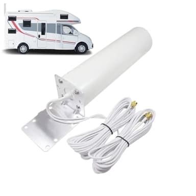 Ripetitore WIFI da esterno a lungo raggio - Estensore WIFI impermeabile con amplificatore di segnale | Potente ripetitore WIFI per una connessione stabile all'aperto, ideale per giardino, garage e ter