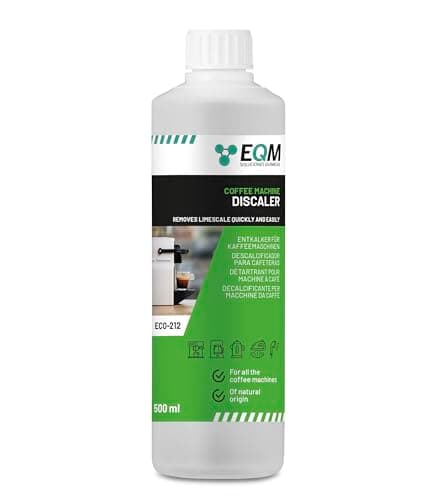 EQM - ECO- 212 - Decalcificante per Macchine da Caffè - 500 ML - 100% Origine naturale - Compatibile con tutte le macchine da café