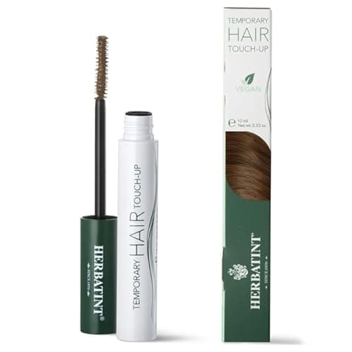 Herbatint Temporary Hair Touch-Up Biondo - Mascara Capelli per Ritocco Istantaneo della Ricrescita | Copertura Temporanea, Dermatologicamente Testato, 93% Ingredienti Origine Naturale
