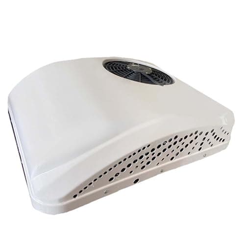 Condizionatore D'aria per Camper 12V/24V CC, Condizionatore D'aria per Tetto Camper 2 in 1 Con Funzioni Raffreddamento E Riscaldamento, Aria Condizionata Da Parcheggio per Auto Camper,24V