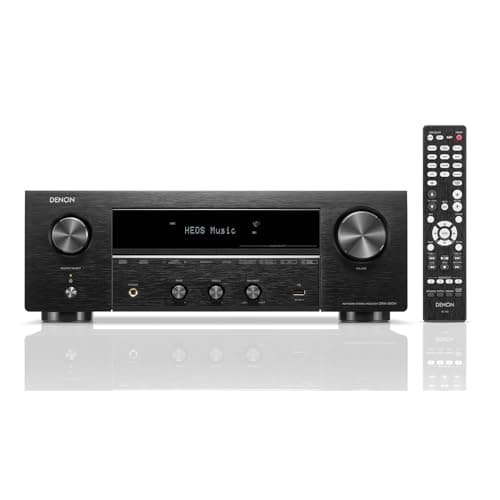 Denon DRA-900H - Amplificatore AV a 2,2 canali, 145 W, 8 K, con HEOS integrato