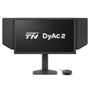 BenQ ZOWIE XL2566X+ eSports Monitor Gaming 24 pollici, 400Hz, TN rapido, DyAc 2, 1080p, HDMI 2.0 X3, DisplayPort 1.4, XL Setting to Share, S Switch, Calotta Protettiva, PROGamer Base