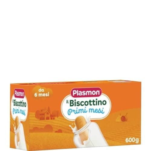 Plasmon il Biscottino Biberon 600g senza uova, si scioglie all'istante nel biberon