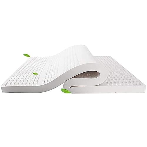 ARyako Materasso A Letto in Lattice Naturale 100%, 1/2/3/4 Pollici /2.5/5/7,5/10 Cm Di Spessore Materasso in Lattice Con Topper, Rilassante Materasso in Lattice Camera Da Letto,2in,80x190cm(31x75in)