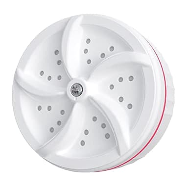 Micvtve Mini Lavastoviglie Ad Ultrasuoni Portatile con Dati USB Alimentato per Biancheria Personale RV Trip