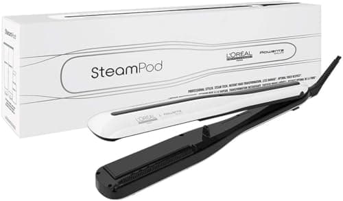 L’Oréal Professionnel Paris | SteamPod 3.0, Piastra per Capelli Professionale, Con Tecnologia a Vapore, Per Styling Liscio e Onde Morbide