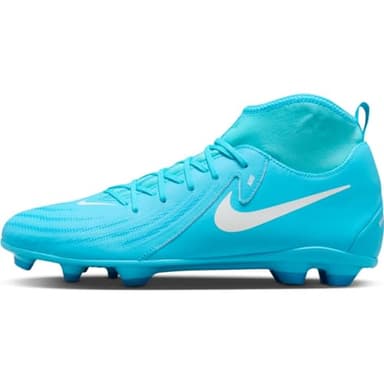 Nike Phantom Luna II Club FG/MG, Sneaker Uomo, Blue Fury/White, 44.5 EU