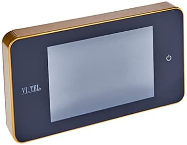 VI.TEL. E0378 40 Spioncino Digitale 4.0", LCD, Angolo Visuale: 110°, Oro
