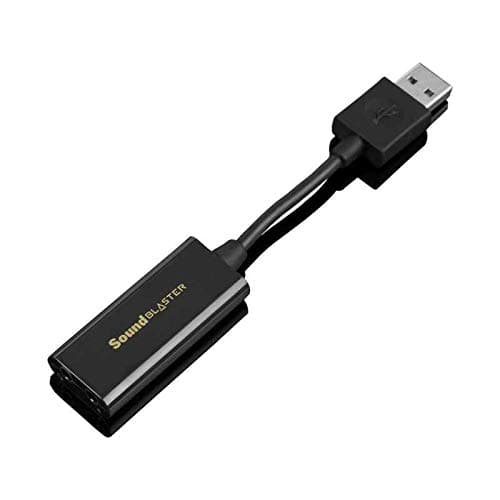Creative Sound Blaster Play!3 - USB-DAC-Amplificatore e Scheda Audio Esterna, Nero