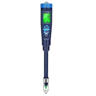 YINMIK Misuratore PH Terreno, Tester PH per Suolo e Acqua, PH Metro per di Alta qualità per Piante da Appartamento, Carne,Impasto,Vino e Birra Fatti in casa,Yogurt,Formaggio,Varie Salse,Piscina,Pesci