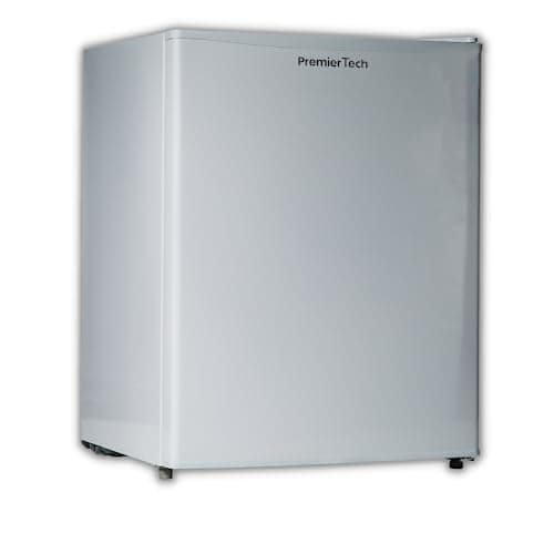 PremierTech Mini Frigo Bianco, 58 Litri, Frigorifero Hotel, Ufficio, Casa, Classe Energetica E, Libera Installazione, Porta Reversibile, Compatto, PT-F60