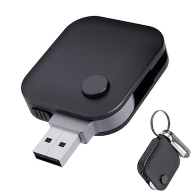 Registratore Vocale Digitale da 128 GB – Registratore Audio Portatile con Cancellazione del Rumore, Attivazione Vocale, Registrazione Ultra Nitida, Riproduzione Integrata e Ricaricabile via USB, Ideal