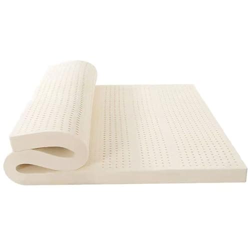 Materasso Lattice Naturale 100% 170×140cm(67×55inch), Materasso in Lattice Antiacaro Insetto, Materassi in Lattice Ventilazione dei Pori a Nido d'Ape Aiuta Ad Alleviare alla Schiena,1in