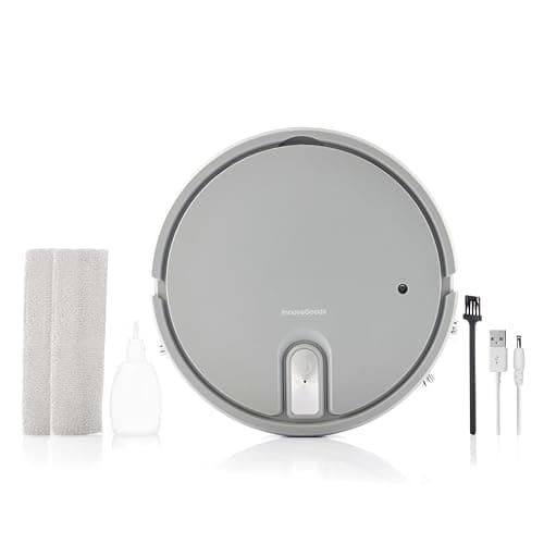InnovaGoods Robot Aspirapolvere Ricaricabile Multifunzionale 5 in 1 Varob