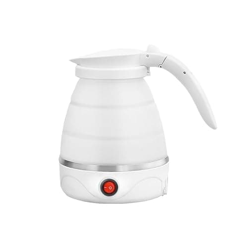 Bollitore elettrico da 0,6 L da viaggio portatile piccolo scaldabagno pieghevole per caffè e tè