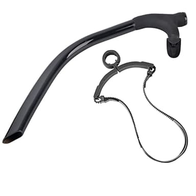 Boccaglio Frontale Nuoto, Boccaglio per Nuoto, Tubo per Immersioni in PVC Tubo Snorkeling Tubo di Respirazione Professionale per lo Snorkeling, Boccaglio Snorkeling Frontale per Snorkeling Subacqueo