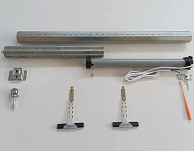 Kit Motorizzazione Tapparelle 100 kg 50 Nm Varie Misure RULLO REGOLABILE Motore per tapparelle Completo di Accessori (da 130 cm a 165 cm)