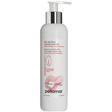 PELLAMAR Gel Igiene Intima con Aloe Vera - Detergente intimo contro Secchezza, Prurito, Bruciore e Irritazione della Mucosa - Idrata, Protegge, Apporta Freschezza Idratazione, Azione Delicata - 200 ml