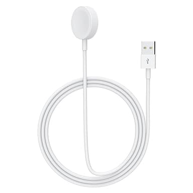 Urbbalume Caricatore per Apple Watch, Certificato MFi Cavo di Ricarica Wireless Magnetico da 1m per iWatch, Caricabatteria per Orologio USB Compatibile con Apple Watch Series 9/8/7/6/5/4/3/2/Ultra/SE