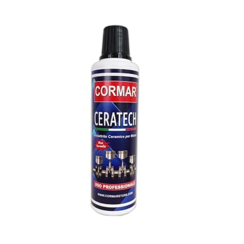 CORMAR ADDITIVO CERAMICO CERATECH MIGLIORA CONSUMI Protezione Motore Mantiene Pulito Circuito Olio Motore
