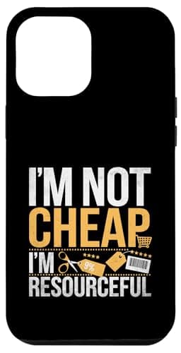 Non sono economico, sono un coupon pieno di risorse Buoni acquirenti Custodia per iPhone 12 Pro Max