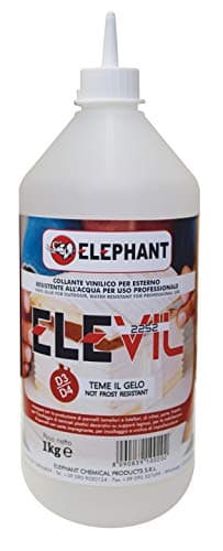 1 KG | Colla vinilica per Legno D3 D4 ELEVIL2252 - Super Collante professionale