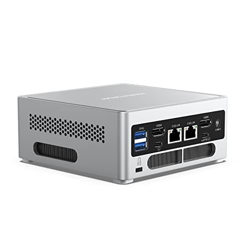 MINIS Forum Mini PC NAB9 Processore Intel Core i9-12900HK fino a 5,0 GHz, 14C/20T, 32 GB RAM, 1 TB SSD, Doppio computer desktop LAN 2,5G, 2 x HDMI, 3 x USB Type-C, 4 x USB Type A, WiFi 6, BT5.2