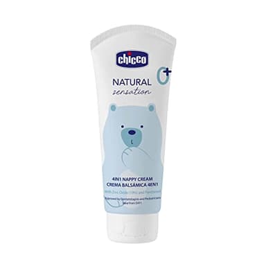 CHICCO Pasta Lenitva 4in1, senza profumo, extra delicata, protegge, lenisce, ripara la pelle, con Ossido di Zinco, 100 ml