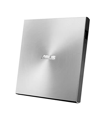 Asus Masterizzatore Esterno ZenDrive U9M (SDRW-08U9M-U/SIL), Lettore Ultra Slim 8x, CD/DVD, Supporto M-Disc, USB Type-C, compatibile con Windows e Mac OS, Argento