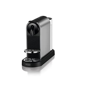Nespresso De'Longhi CitiZ Platinum EN220.T, caffettiera a capsule, macchina da caffè a capsule monodose, 4 misure di tazza, 19 bar a pressione, 1260 W, Titan