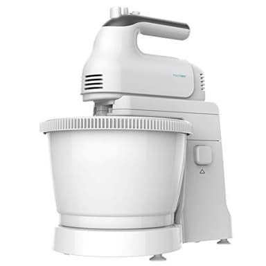 Cecotec Miscelatore di Aste PowerTwist 500 Gyro, di 500 W e Bol auto giratorio (Miscelatore Ad Aste, Con Ciotola Autorotante)