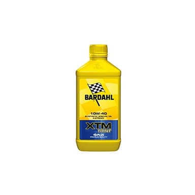 Bardahl - Olio Moto XTM SYNT 10W40, per Motori Pluri e Monocilindrici di Elevata Potenza, Massimizza Prestazioni del Motore, Mantiene Viscosità Stabile in Range Elevato di Temperature, 20 x 1 Litro