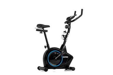 Zipro Cyclette Boost, Fitness Bike Ergometrico, Trainer Magnetico per Bicicletta, Ergometro fino a 120 kg, Bici da Interno, Cyclette per Allenamenti Domestici, Batteria Operata