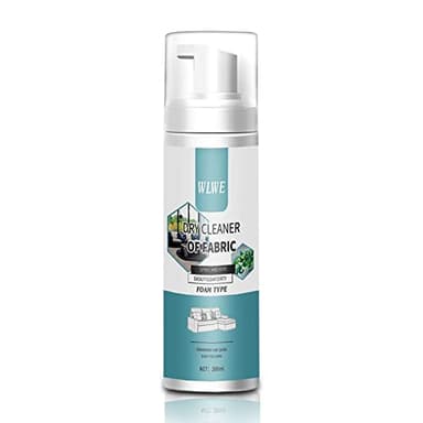 Mzshne Detergente Senza Lavaggio per smacchiatore per materassi da 200 ml Profumo Schiuma Detergente Versatile per la rimozione Delicata delle Macchie i Testi di Lana