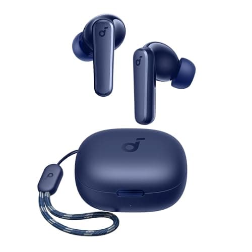Soundcore Cuffie Bluetooth by Anker P20i, Auricolari Bluetooth 5.3, Cuffie Wireless In-ear Driver 10mm con Bassi Potenti, 30 Ore di Riproduzione, Resistenza acqua IPX5, EQ, 2 microfoni chiamate AI
