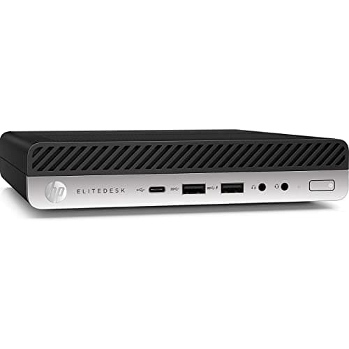 HP Mini Pc Computer Desktop EliteDesk 800 G3, Processore Core i7-7700T, Memoria Ram 16GB, Disco SSD 512GB, Win 10 Pro (Ricondizionato)