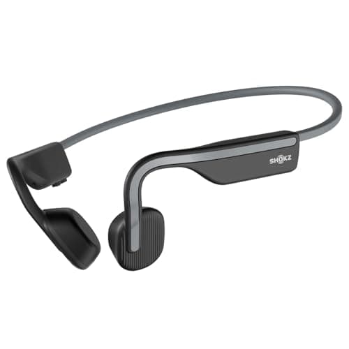 SHOKZ MSI OpenMove - Cuffie a conduzione ossea per sport, colore: Grigio ardesia