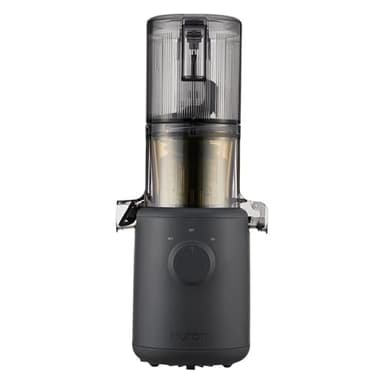 Hurom | Estrattore di Succo H-310A - Estrattore per Frutta e Verdura, Estrazione a Freddo a Bassi Giri, Design Compatto, Motore Silenzioso, Pulizia Rapida, Leggero e Pratico - Charcoal